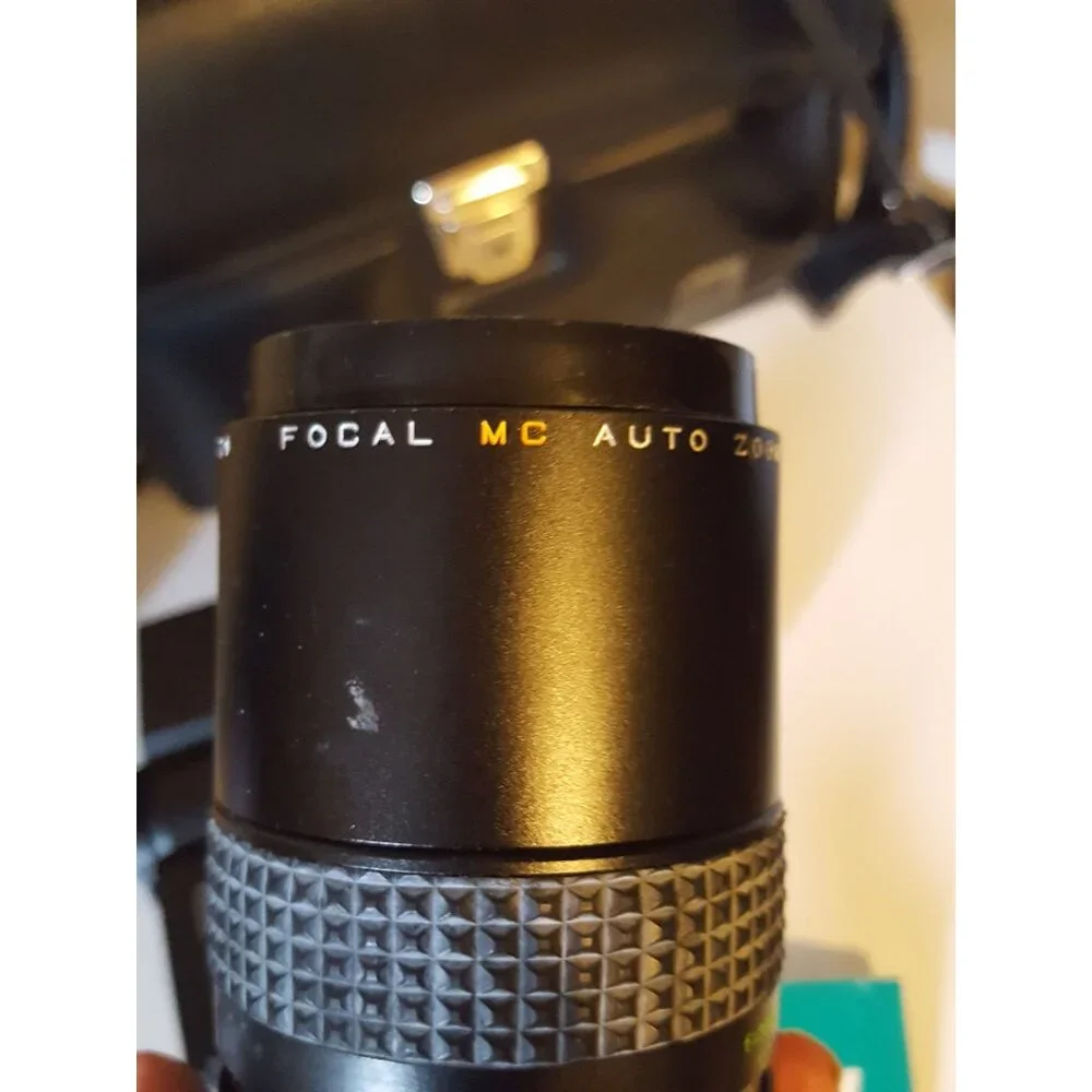 Focal 80-200mm Macro Focus Multi-Coated Automatic Diaphragm Zoom Lens Bag Lot